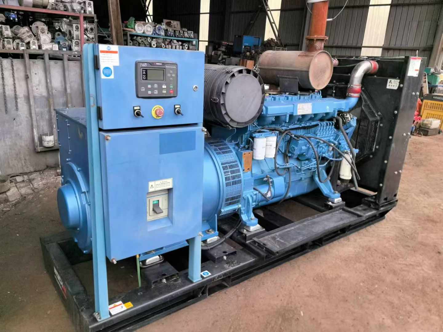 广阳500kW 柴油发电机组可带动设备功率的计算公式是什么?